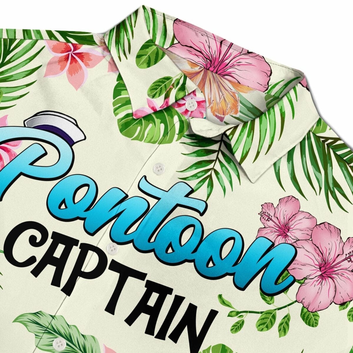 boating pontoon captain birthday traveling cruising gift for pontooning lovers beach lovers travelers personalized custom hawaiian shirt lqhiy