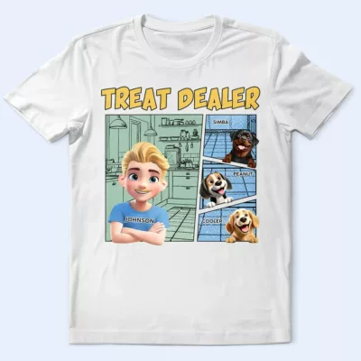 Homepage FivSell 35 funny comic pet lover treat dealer cute dog cat personalized t shirt uzmxt